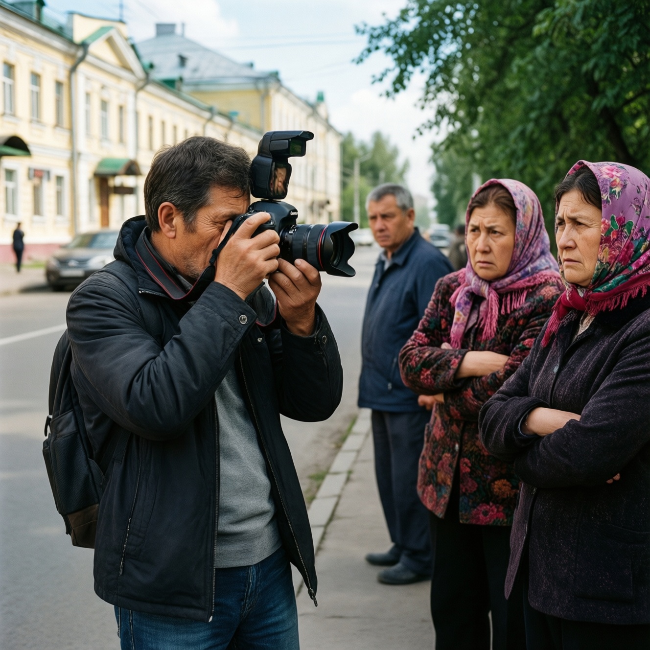 Жители Балашихи заподозрили иностранного фотографа в шпионаже, но фактов нет Жители Балашихи заподозрили иностранного фотографа в шпионаже, но фактов нет